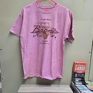 Ford Bronco Vintage Pink Tee